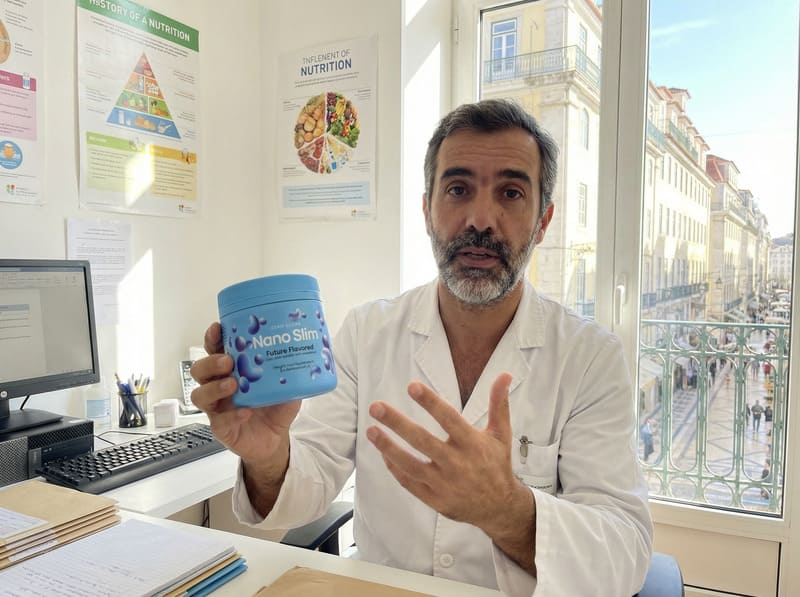 Nano Slim — embalagem do produto